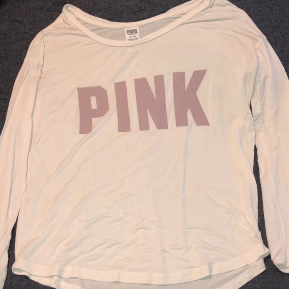 Vs pink long sleeve shirt